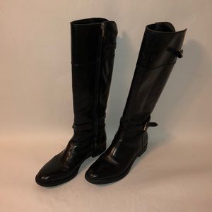 Enzo angioloni leather riding boots